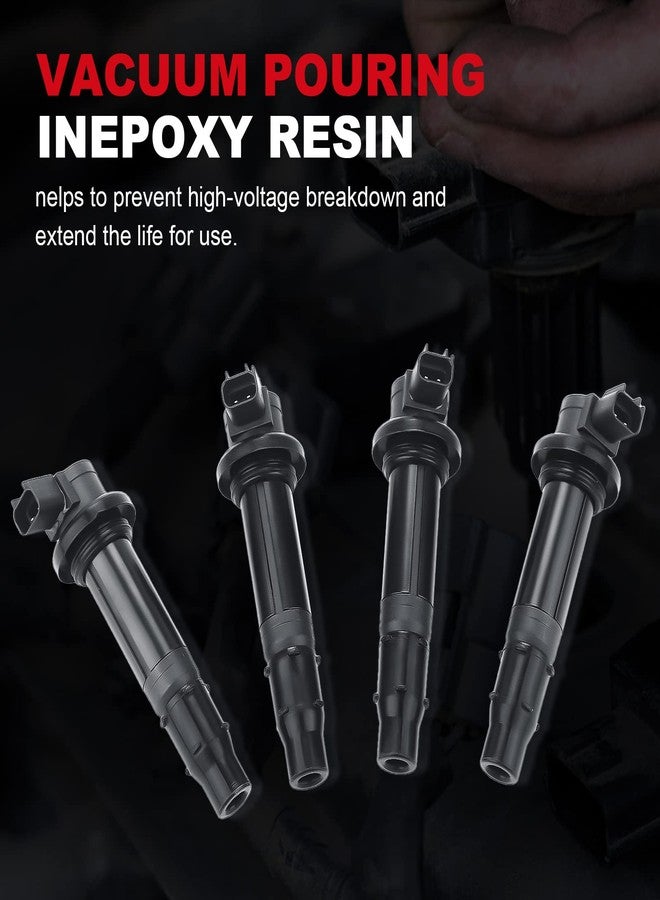 MINSTAR Ignition Coil ASSY For Yamaha YZF-R1 2007 2008, YZF-R6 1999-2002 - Image 5