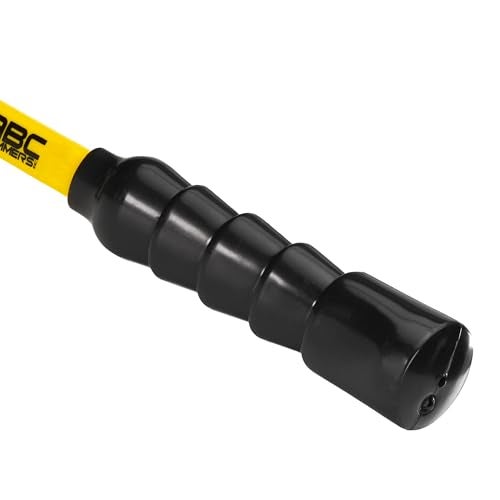 ABC HAMMERS Brass Hammer - 1 lb. USA Made Non-Sparking Hammer with 10" Fiberglass Handle & Double Faced Head - ABC1BFB - Image 3