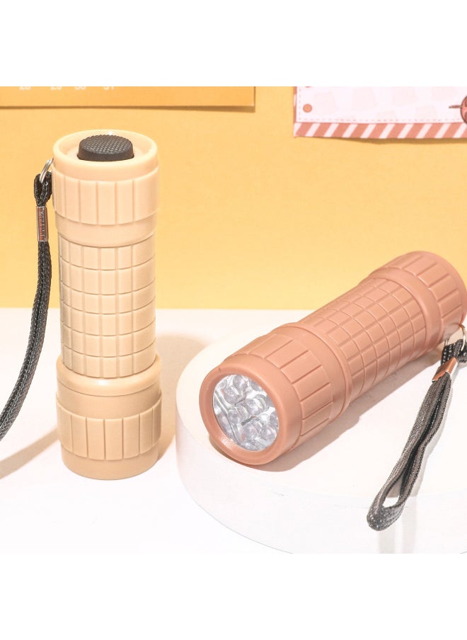 Generic - Refers To Creative Kappi Bala Flashlight 103 Small Flashlight Plastic Material Outdoor Lighting Mini Flashlight-Product Specifications:(order According To The Display Box In Multiples Of 16/box) Xz-40602 Capibala Flashlight 103 - Image 1