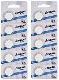 Energizer 10 Pieces CR2032 Lithium Coin Cell Battery 3V  - Image 1
