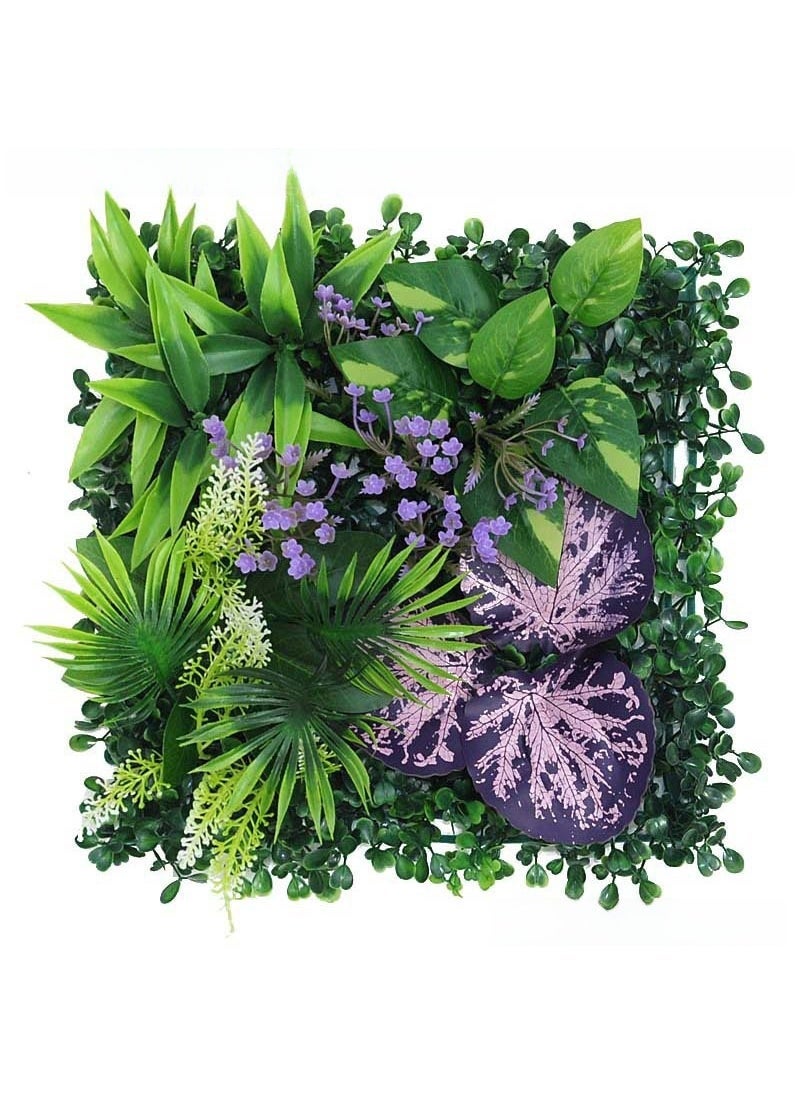 Generic Artificial Eucalyptus Wall Decoration Foliage Milan grass mix 25x 25cm -09 