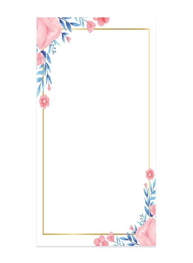 alterEgo Stationery Letter Writing Kraft Paper and Envelopes for Poems, Lyrics, Invitation, Expressing Gratitude Envelopes (A5 Size, Watercolor Cornflower) -Pack of 24 - Image 1