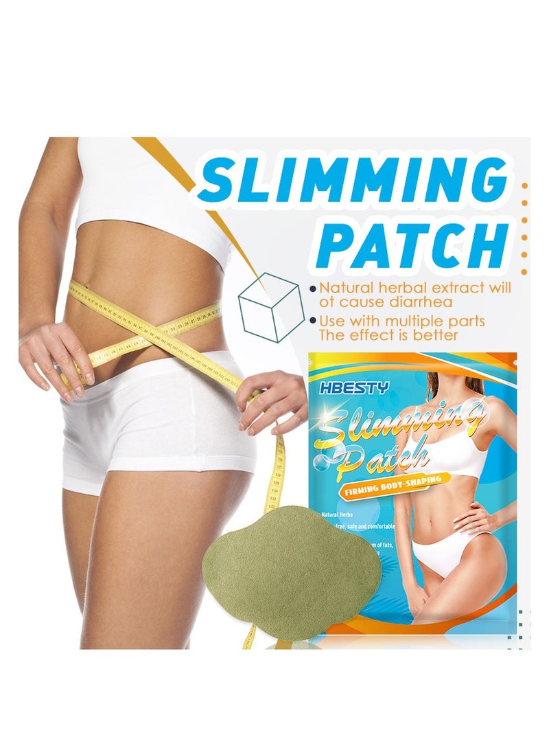 HBESTY 10pcs Wormwood Patch, Made Of Natural Mugwort, Effectively FIRMING BODY-SHAPING By Dispelling Moisture And Grease. - Image 3