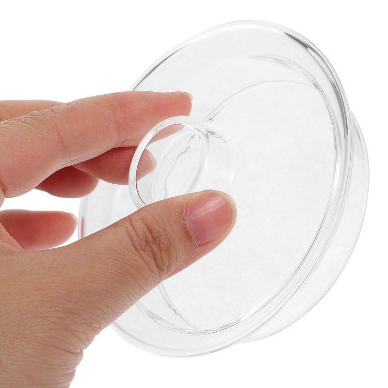 Glass Teapot Replacement Lid Clear Borosilicate Cover for Home Brewing Tea Kettle - Image 5