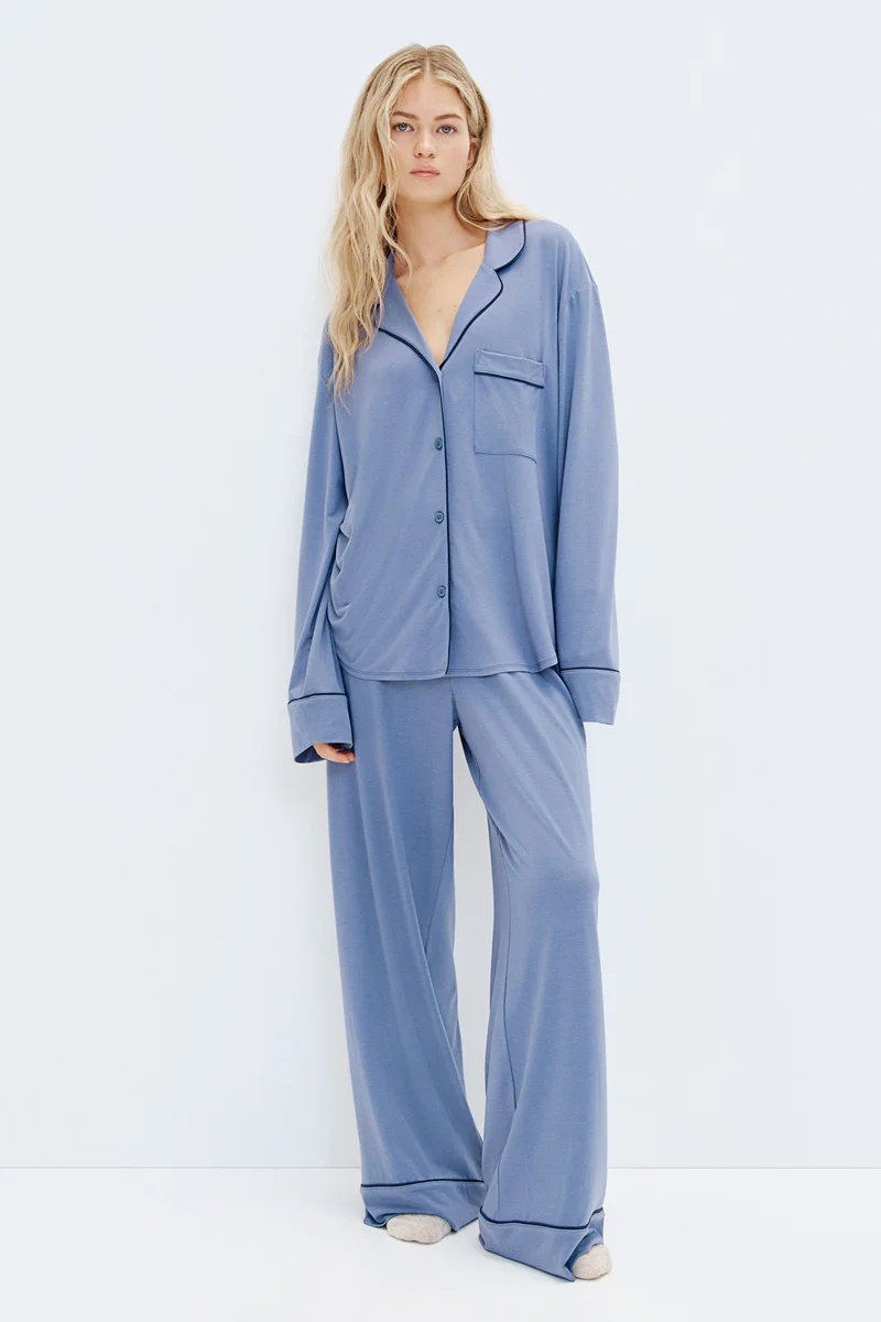 H&M Pyjama shirt and bottoms