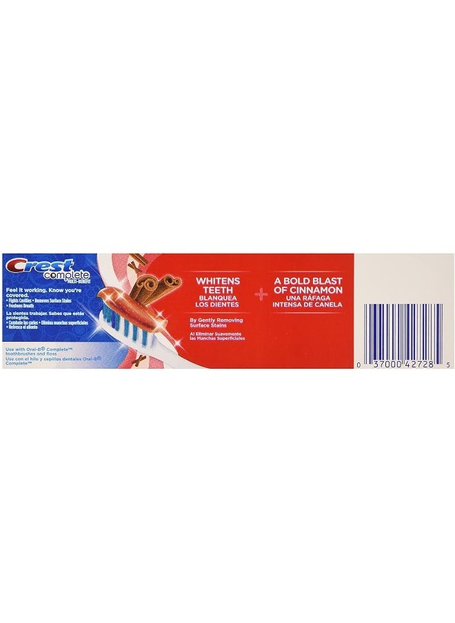 Crest Cinnamon Toothpaste6 OuncePack Of 2  - Image 2