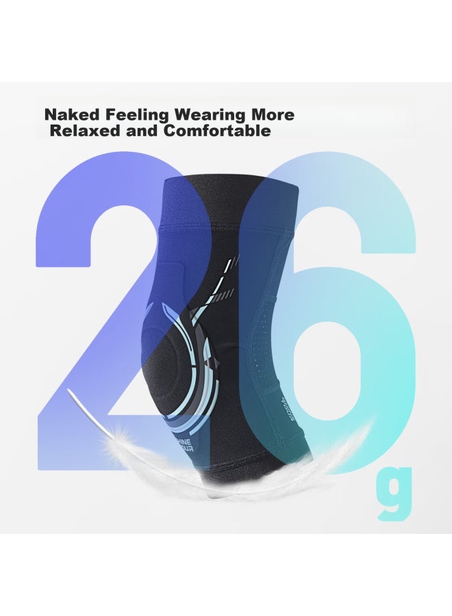 Mdikawe Knee Brace, Sports Warmth, Running Professional Protection, Meniscus Injury Prevention, For Men And Women, Specialized For Basketball And Badminton, Knee Support S - Image 4