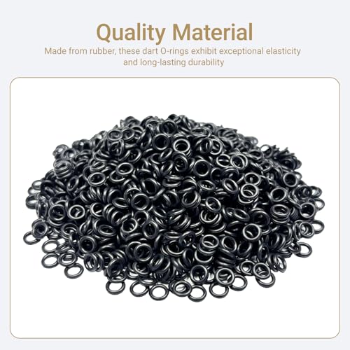 Wolftop Dart Accessory: O-Ring Applicator Tool + 200 Pcs 2BA Rubber O-Rings Dart Washers - Image 4