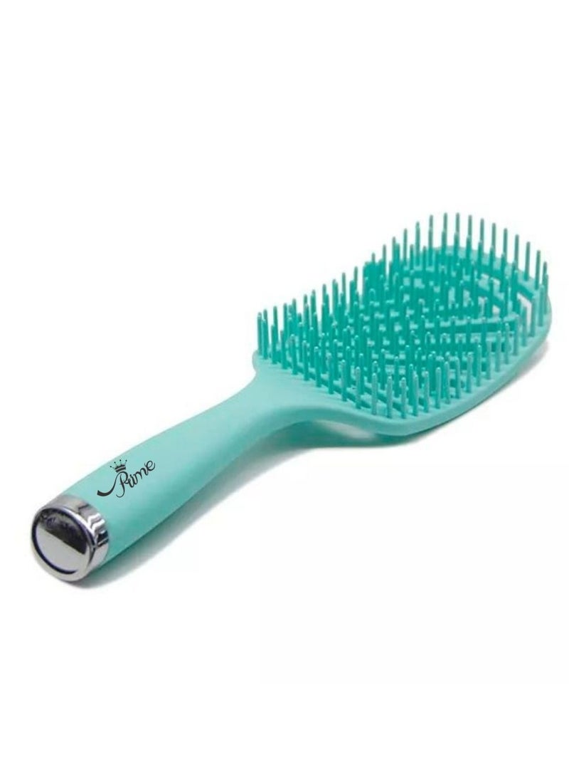 Prime Wet Curly Detangling HairBrush & Hair Scalp Massage Comb Easy to Clean Comb Styling Curling Straightening Tools for Salon Home Use - Image 3
