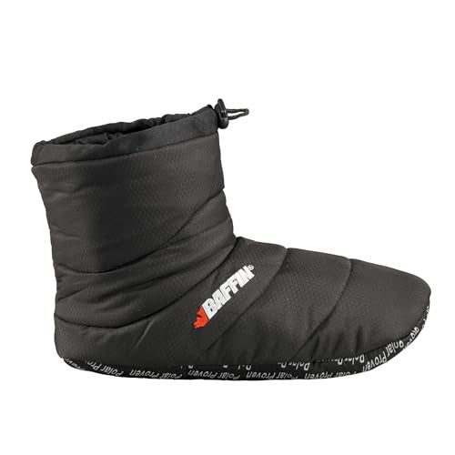 Baffin unisex-adult Cush Insulated Slipper Booty, Black, Small / 3-4 M US Big Kid / 5-6 B(M) US Women - Image 3
