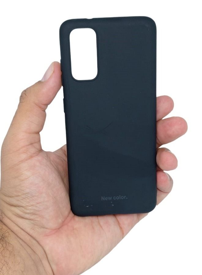 إيف الغطاء الخلفي للسيليكون في Samsung Galaxy S20/S11 Fe أسود - Image 1