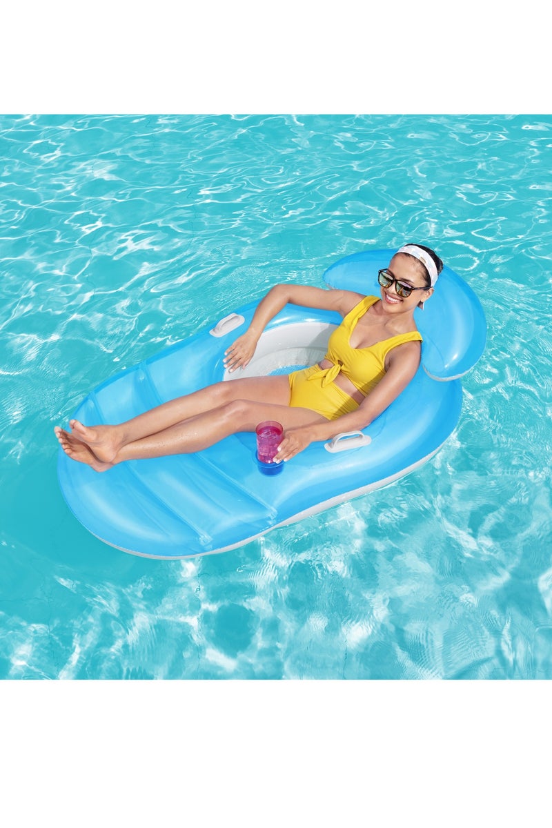 Bestway Bestway Lounge Luxe Relaxer Pool Float 153x102Cm | Inflatable Ride-on | Pool Float | Summer Water Toy | Pool & Beach Toy - Image 2