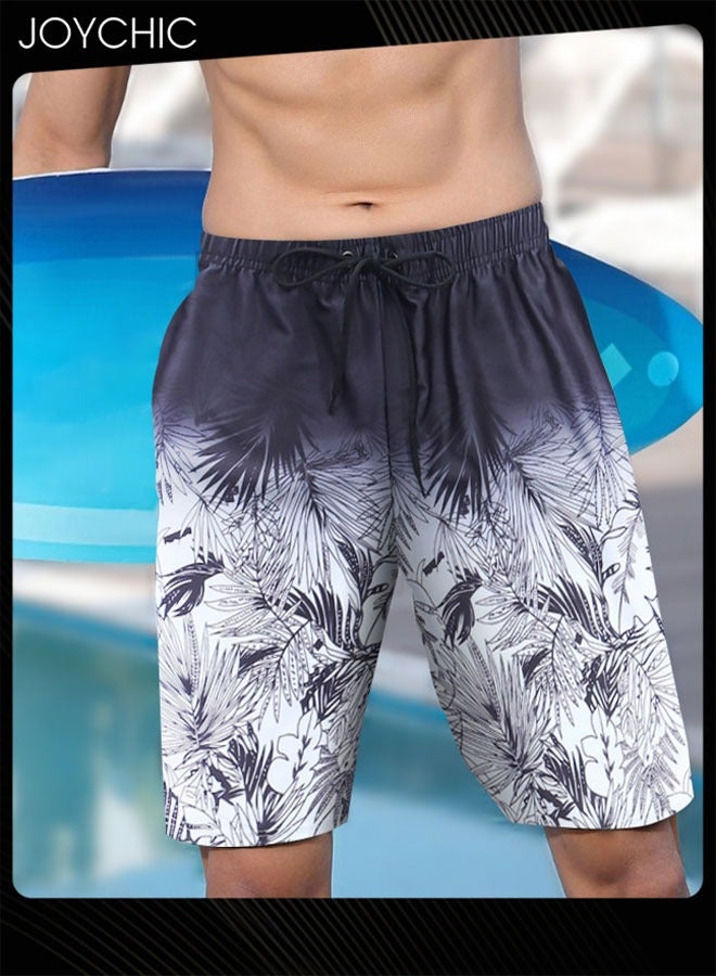 Joychic شورتات سباحة صيفية للرجال قصيرة سريعة الجفاف وقابلة للتنفس للساحل وركوب الأمواج - Image 1