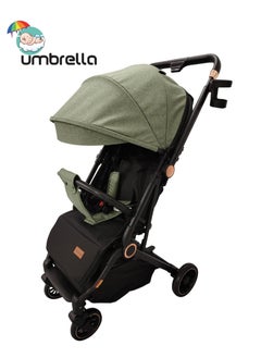 umbrella Stroller umbrella X5  flip arm High quality-dark green  - Image 1