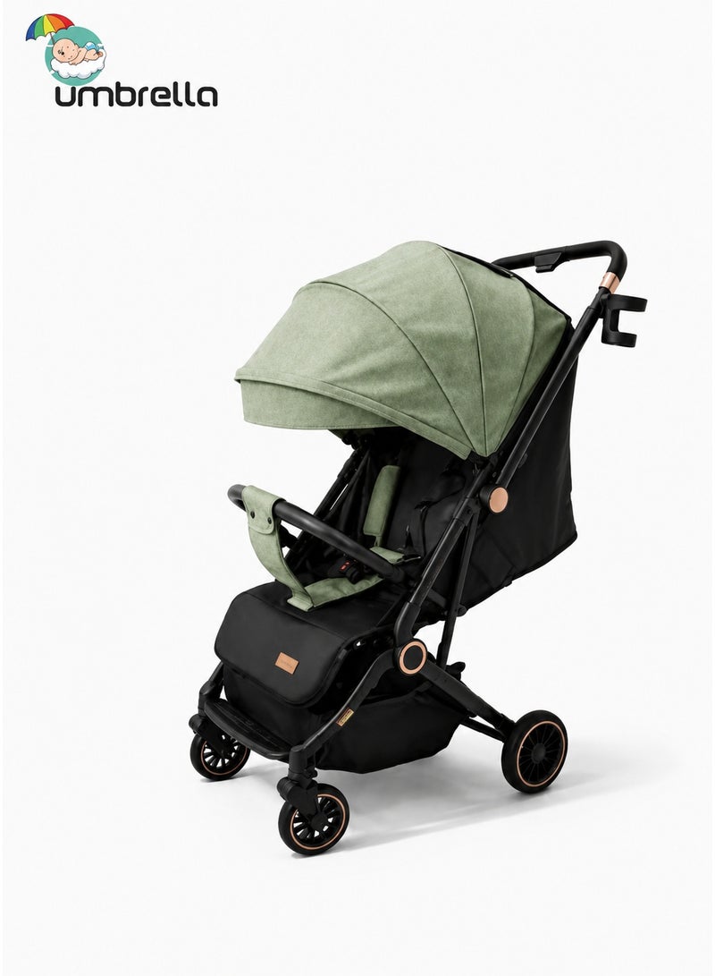 umbrella Stroller umbrella X5  flip arm High quality-dark green - Image 5