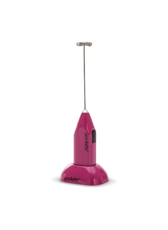 aerolatte - Handheld Battery Operated Frother with Stand Purple 216 x 33 x 25 mm 045RD/AL-ST4-IV - Image 1