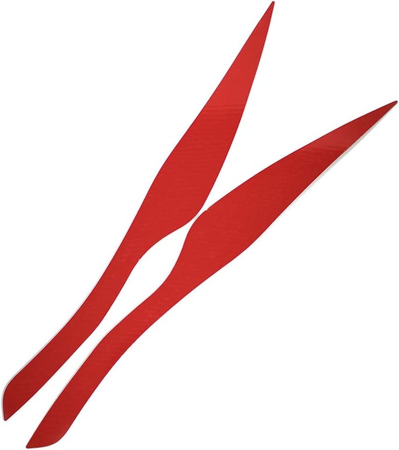 QASULER Carbon Fiber Headlight Eyelid Trim for BMW E90 E91 - Image 3