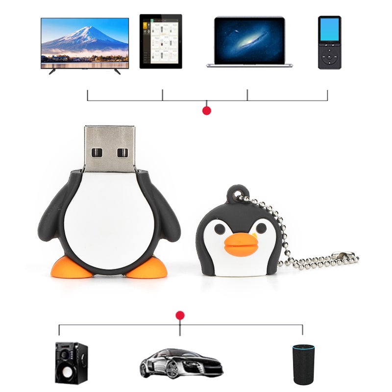 وحدة تخزين محمولة USB اختيارية - مخصصة USB ذاكرة بخطوة لتنزيل ونقل البيانات - سعة 8 جيجابايت - Image 1