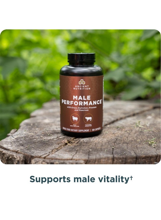 Ancient Nutrition Organ Supplements for Men, Grass-Fed and Wild Organ Complex Capsules, Liver, Prostate, Pancreas Supports Male Performance, Healthy Aging, 180 Ct - Image 4
