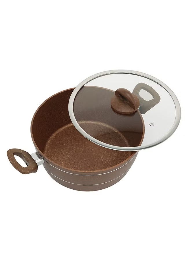 DELCASA Casserole 28cm Forged Aluminum Casserole Dish DC2227 - Image 3