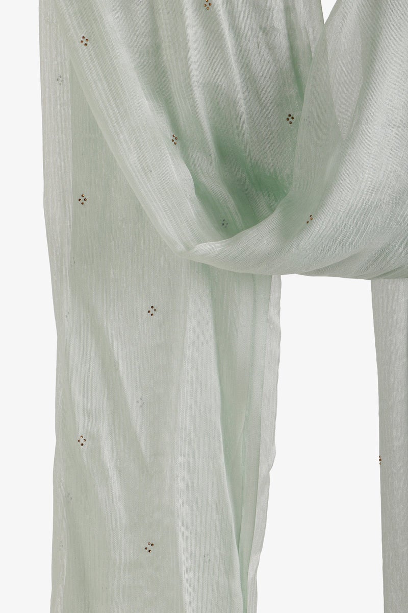 Carina Embroidered Clusters Scarf - Image 2