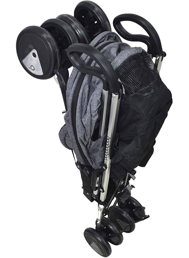 Mama Love Foldable Baby Stroller Dgl 88657 Grey - Image 4