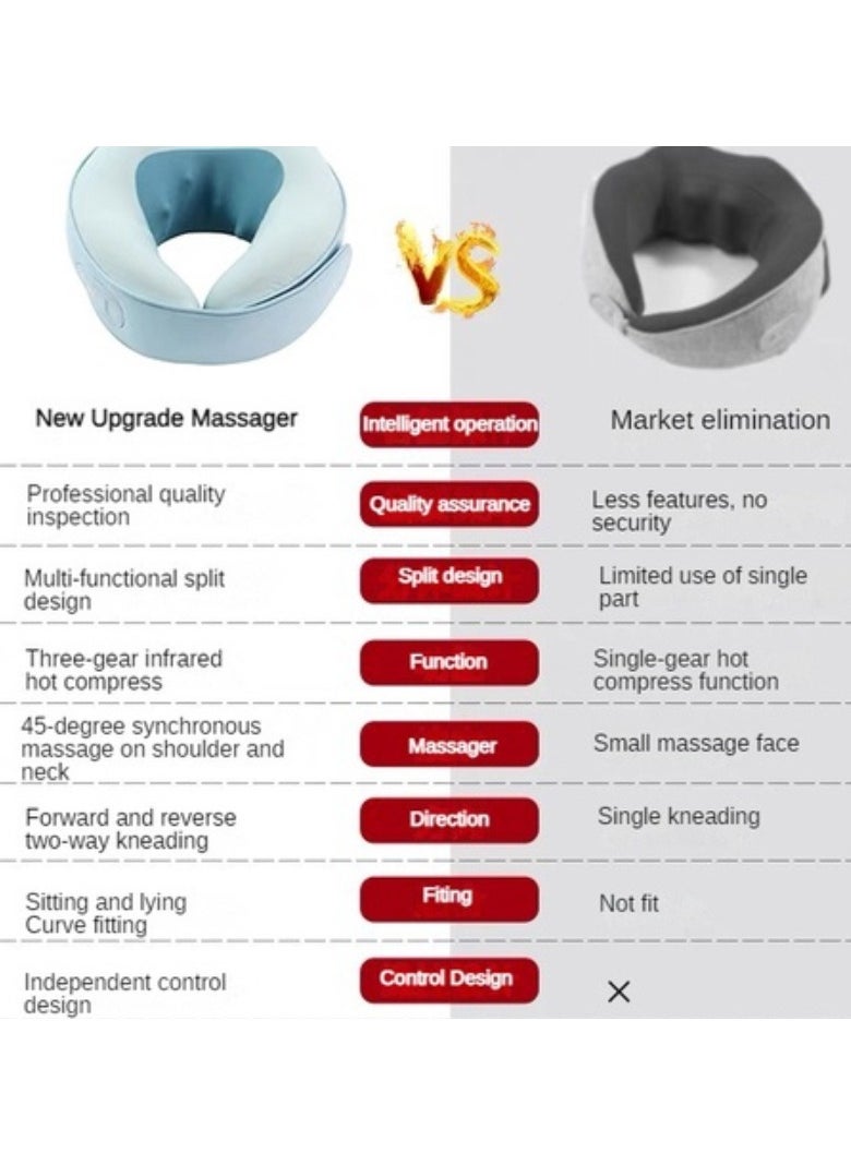 ASIV Electric Neck Massager U Shaped Massager Pillow  - Image 2