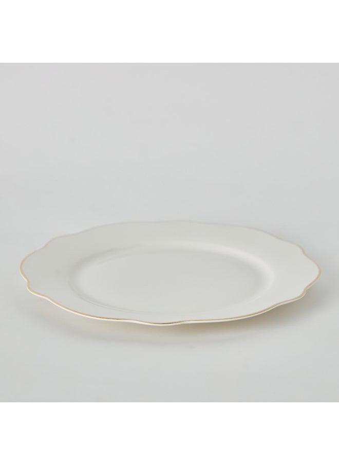 Home Box طبق عشاء عاجي 27 × 2 × 27 سم  - Image 5