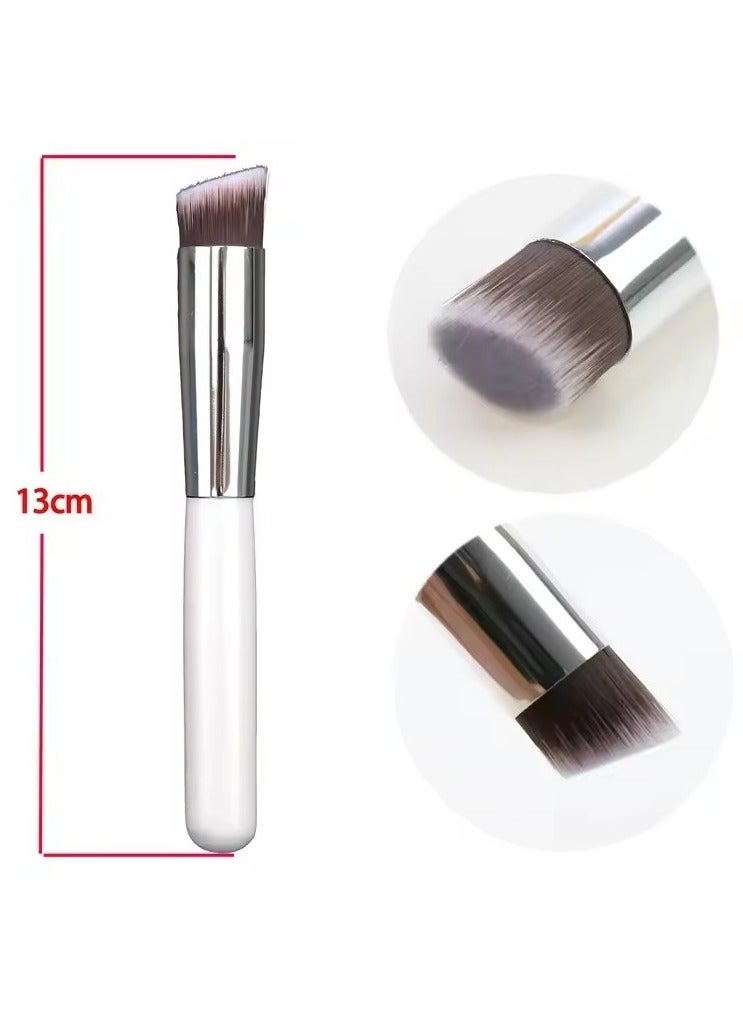 Goolsky Universal Foundation Brush Flat Head Small Brush Wooden Handle Makeup Brush Beauty Tools BB Cream Concealer - Image 2