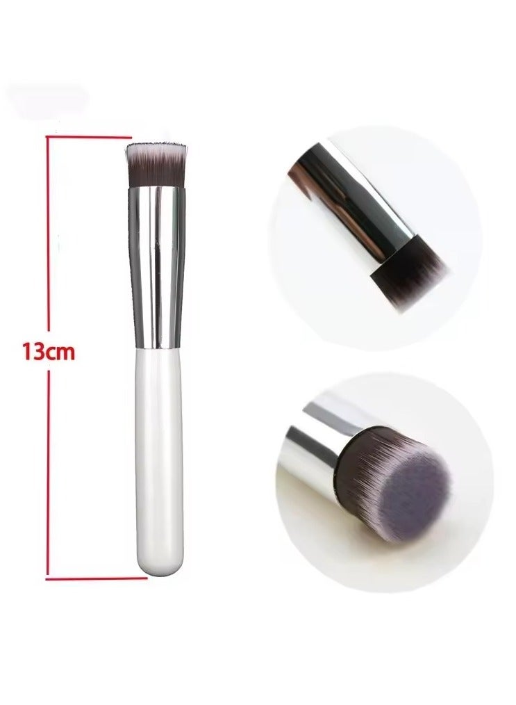 Goolsky Universal Foundation Brush Flat Head Small Brush Wooden Handle Makeup Brush Beauty Tools BB Cream Concealer - Image 3