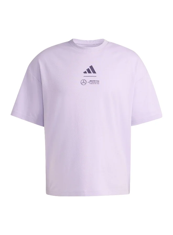 adidas Mer Pw Tee M Purple Motorsport T-Shirts For Men XS