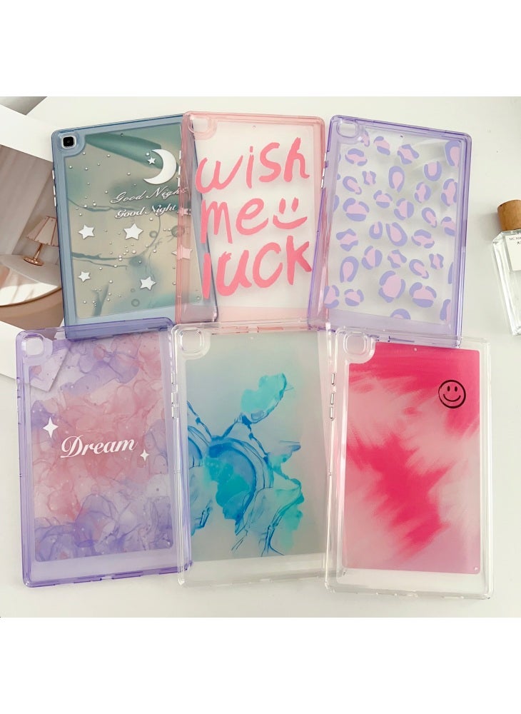 For Samsung Galaxy Tab A7 10.4 (2020)/(2022)/T500/T505 Protective Case Pattern Printing TPU+PC Tablet Cover - Style D - Image 5