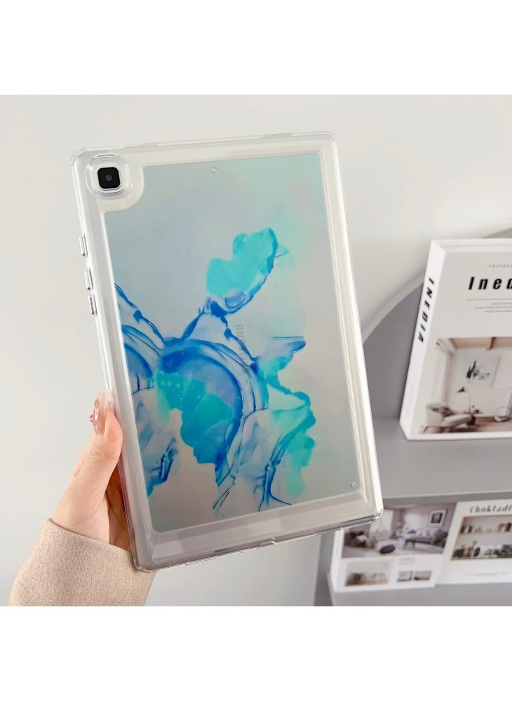 For Samsung Galaxy Tab A7 10.4 (2020)/(2022)/T500/T505 Protective Case Pattern Printing TPU+PC Tablet Cover - Style D - Image 1