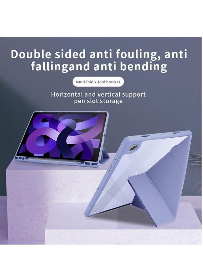 Generic - Heavy Duty Protection Compatible with Samsung TAB A8 10.5 2021/TAB S6 Lite 10.4/P610/P615/TAB A7 10.4 2020/T500/T505/T507/TAB S7(T870/T875)/S8 11/TAB S7+(T970/T975/T976)/S7 FE/S8+ 12.4/TAB S8Ultra 14.6/TAB S9 + S9Ultra 14.6 Smart Tablet Case, Ultra-Thin Protective Folio Case for Multi-Angle Viewing TPU Leather - Image 1