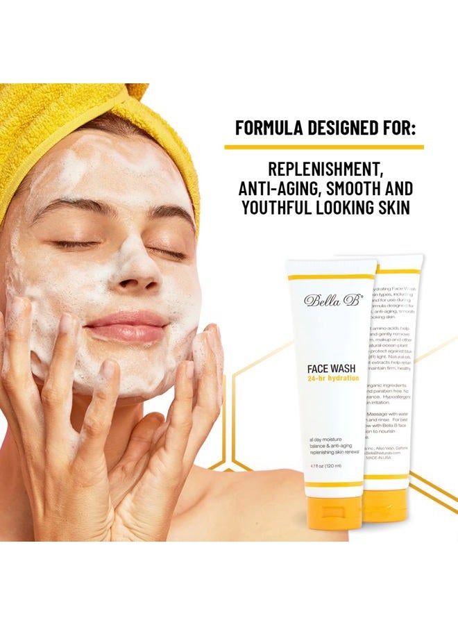 Bella B Gift Set - Face Wash 4.1oz and Face Lotion 3.4oz - Image 4