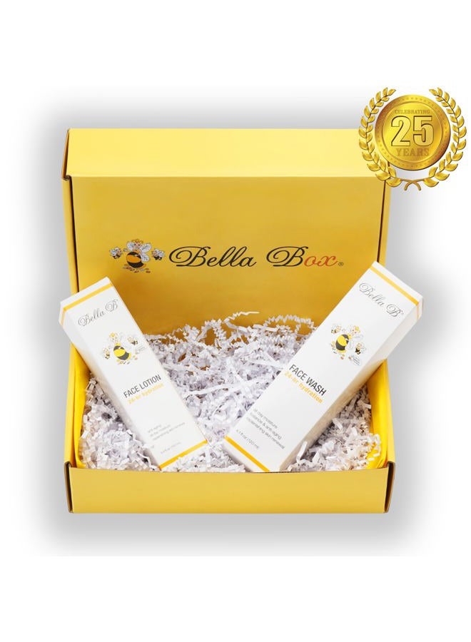 Bella B Gift Set - Face Wash 4.1oz and Face Lotion 3.4oz - Image 1