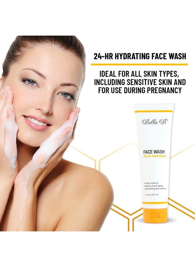 Bella B Gift Set - Face Wash 4.1oz and Face Lotion 3.4oz - Image 2