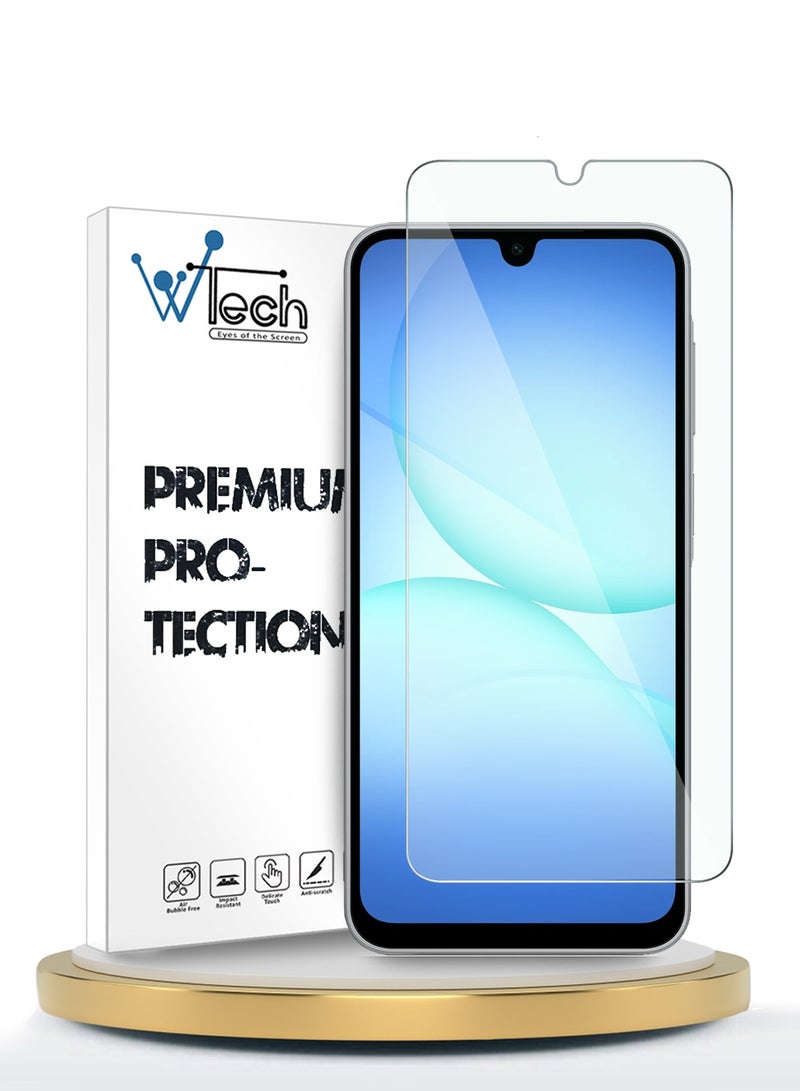 Wtech Samsung Galaxy A17 5G 2025 WTech Premium Series Curved Edges 9H 2.5D Tempered Glass Screen Protector (MSG9CN) - Clear - Image 1