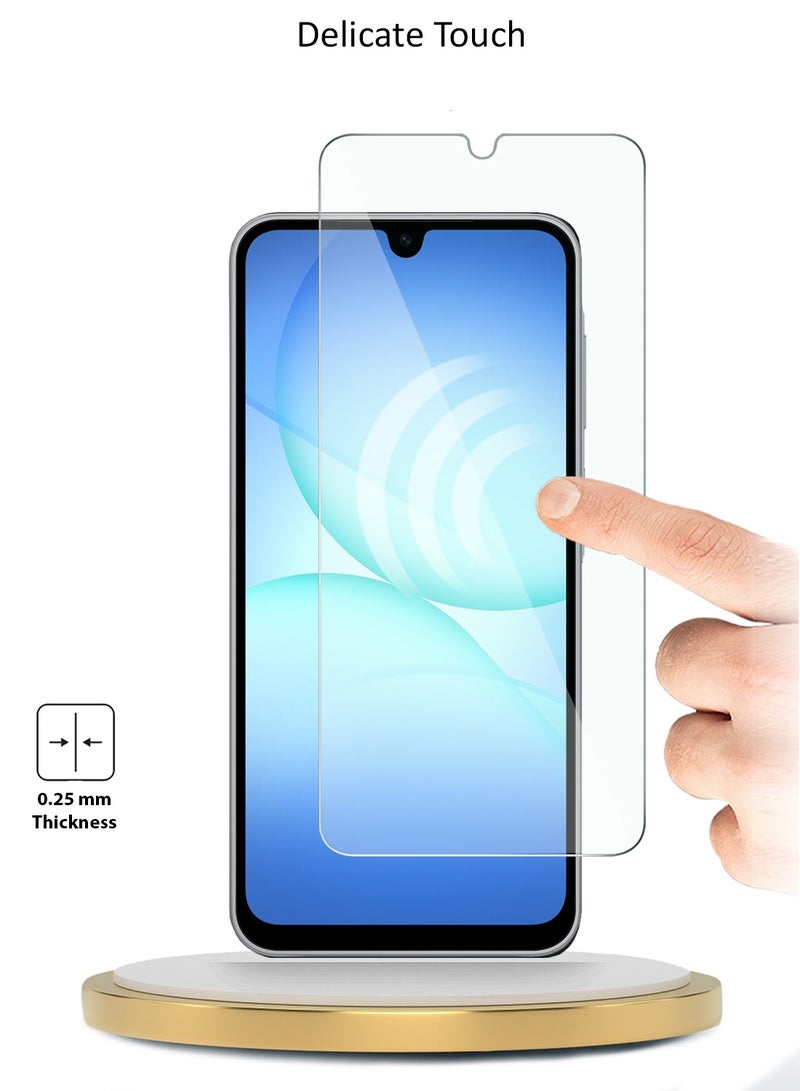 Wtech Samsung Galaxy A17 5G 2025 WTech Premium Series Curved Edges 9H 2.5D Tempered Glass Screen Protector (MSG9CN) - Clear - Image 4