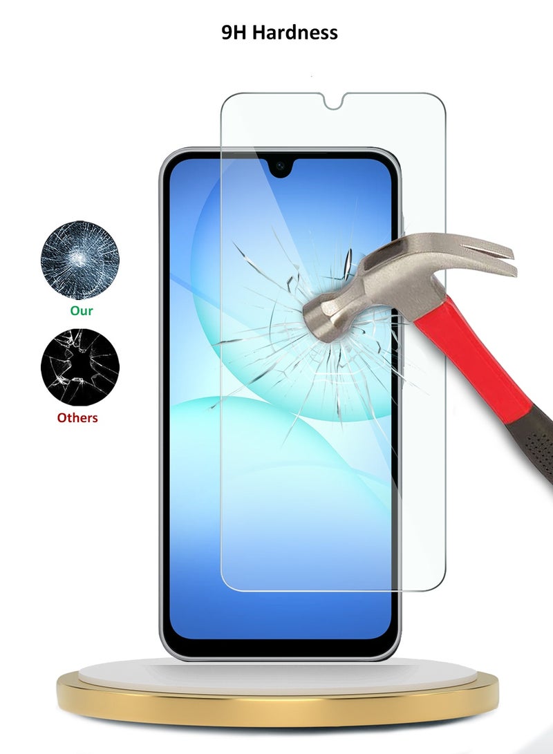 Wtech Samsung Galaxy A17 5G 2025 WTech Premium Series Curved Edges 9H 2.5D Tempered Glass Screen Protector (MSG9CN) - Clear - Image 3