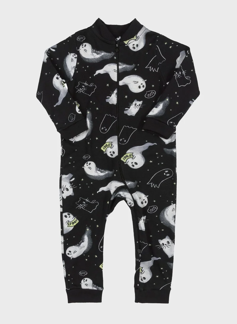 Up Baby Infant Printed Full Body Romper