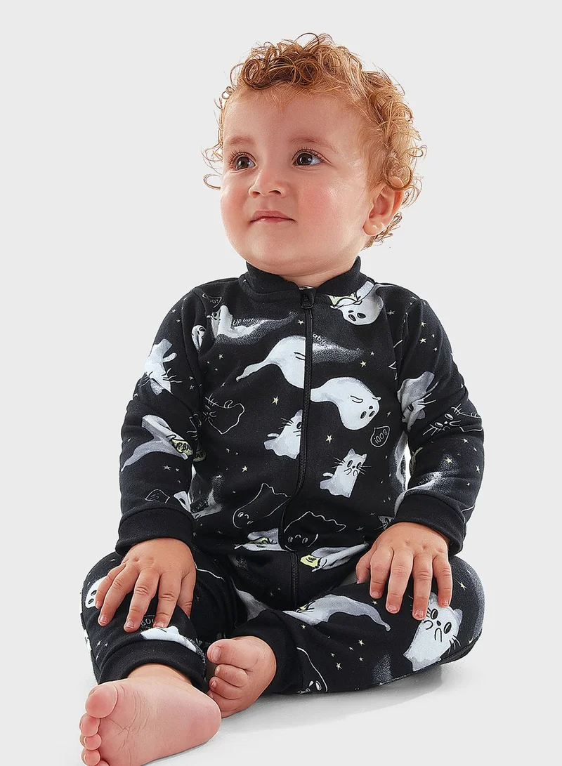 Up Baby Infant Printed Full Body Romper