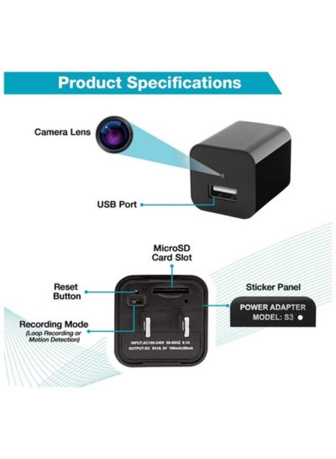 ACLIX Wall Charger Designed Camera - Image 2