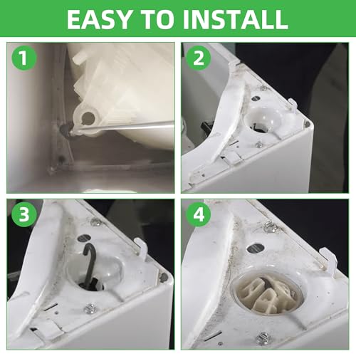 Pulluty 【2025 Upgraded】W11130362 WTW5000DW2 WTW5000DW3 WTW5000DW1 MVWX655DW1 MVWC565FW2 MVWC565FW1 Washer Suspension Rod Kit for Whirlpool Maytag Kenmore Washer - Replaces W10594080 W10735786 W10748956 - Image 5