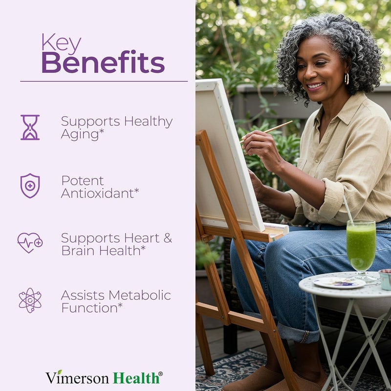 Vimerson Health Japanese Knotweed Capsules  Resveratrol Supplement with 1000mg Japanese Knotweed Green Tea Extract Quercetin Grape Extract Potent Antioxidant for Healthy Aging  Cardiovascular Support 60 Caps - Image 2