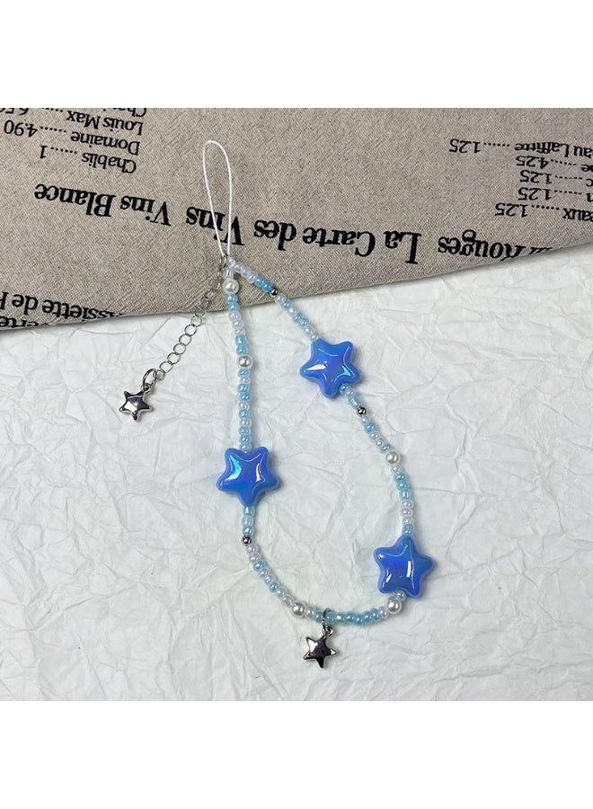 NIBEMINENT Phone Charm/ Chain Strap for Women Girls, Cute Cartoon Cell Phone Case Lanyard Wrist Strap