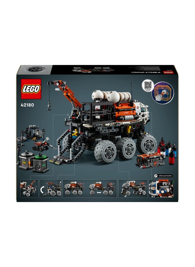 LEGO 42180 مجموعة بناء روفر استكشاف طاقم مارس التقنية، لعبة فضاء، هدية لاستكشاف الأطفال، ألعاب مستوحاة من ناسا، لعب خيالي للأولاد والبنات الذين تتراوح أعمارهم بين 11 وما فوق (1599 قطعة)  - Image 3