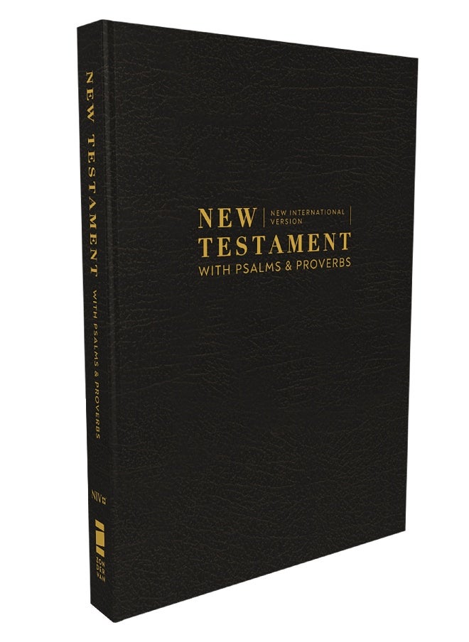 null - NIV, New Testament with Psalms and Proverbs, Pocket-Sized, Paperback, Black, Comfort Print - Image 1