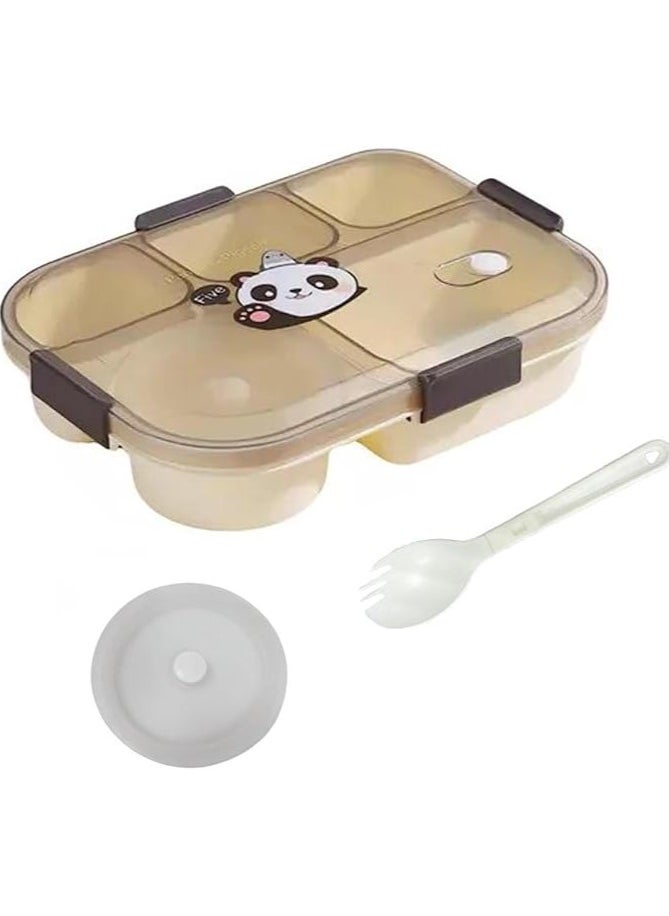 TYCOM Lunch Box for Kid, Bento Box Children, School Children's Lunch Box with Compartments, Leak-proof Lunch Box for Girls and Boys, Snack Box  - Image 1
