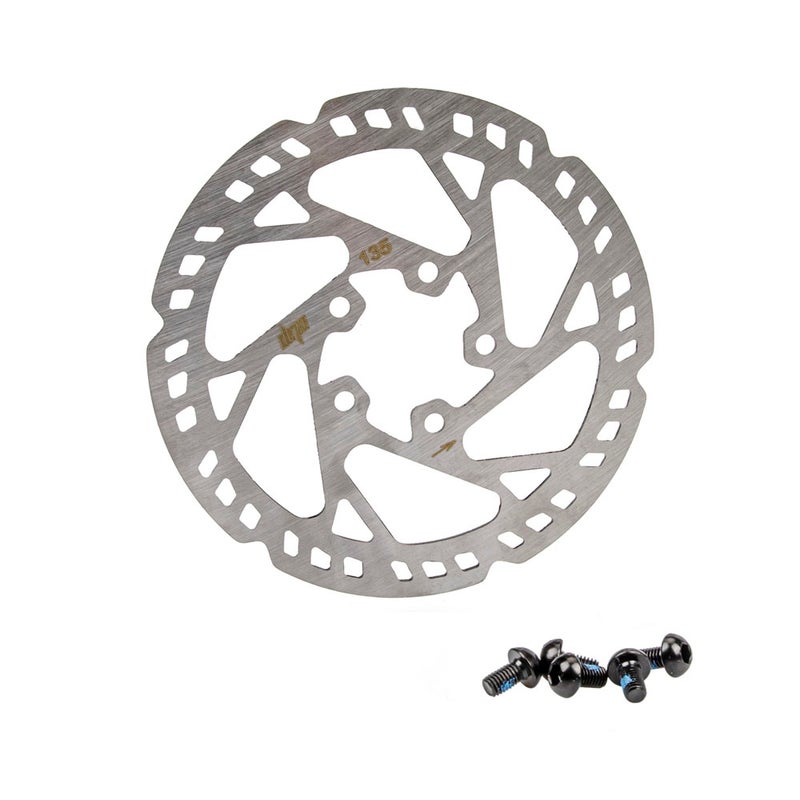 135mm Electric Scooter Disc Brake Rotor Stainless Steel Rotors with 5 Bolts Compatible with PRO/PRO2 Electric Scooters - Image 4